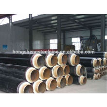 Hot rolled Polyurethane thermal insulation steel pipes